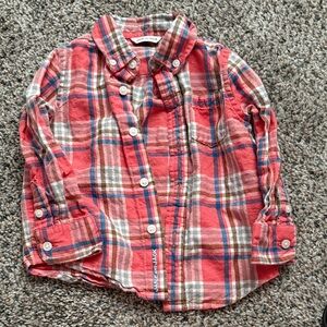 Janie & Jack Toddler Boy’s Button Down